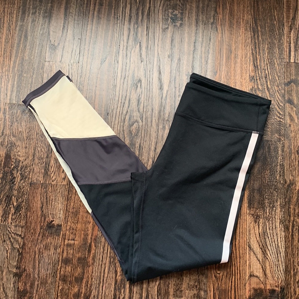 Fabletics Color Block Full Length Leggings